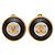 Timeless Orecchini Chanel Coco Mark Vintage Nero