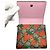 Cartera bi-fold Gucci GG Supreme Strawberry Castaño Roja - vista 3