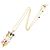 Collana Bvlgari Bulgari Allegra con diamanti multicolore Giallo - vista 2