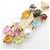 Collana Bvlgari Bulgari Allegra con diamanti multicolore Giallo - vista 5