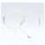 Orecchini a cerchio Open Heart Tiffany & Co. Argento - vista 2