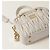 Miu Miu Borsa a Tracolla Matelassé in Pelle Bianca Bianco - vista 5