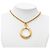 Pendente Lente d'Ingrandimento Chanel Vintage Coco Mark con Collana a Catena D'oro - vista 7