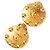 Timeless Orecchini a clip Chanel Vintage Coco Mark D'oro