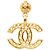 Collana a catena Chanel Vintage Coco Mark D'oro - vista 2
