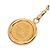 Cintura con catena logo vintage Chanel D'oro - vista 2