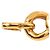 Cintura con catena logo vintage Chanel D'oro - vista 5