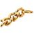 Cintura a catena Chanel Vintage placcata oro D'oro - vista 3