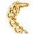 Cintura a catena Chanel Vintage placcata oro D'oro - vista 4