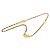 Timeless Collana a catena Chanel Vintage Matelassé Coco Mark D'oro