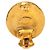 Timeless Orecchini a clip Chanel Vintage Coco Mark D'oro - vista 3