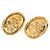Timeless Orecchini a clip Chanel Vintage Coco Mark D'oro