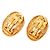 Timeless Orecchini a clip Chanel Vintage Coco Mark D'oro - vista 2