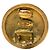Orecchini a clip Chanel Vintage Coco Mark D'oro - vista 3