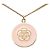 Collana Chanel Vintage Camellia Coco Mark Rosa D'oro