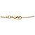 Collana Chanel Vintage Camellia Coco Mark Rosa D'oro - vista 3