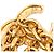 Chanel Vintage Coco Mark Triple Chain Gürtel Golden - Ansicht 4