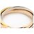 Anello Trinity Cartier in oro giallo bianco e rosa Argento D'oro - vista 3