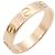 Anello Mini Love di Cartier in oro rosa 18K D'oro