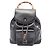 Zaino/Borsa Gucci Bamboo in pelle nera Nero