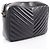 Borsa a Spalla Saint Laurent Paris LOU Monogram Nero - vista 2