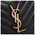 Borsa a Spalla Saint Laurent Paris LOU Monogram Nero - vista 5