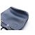 Borsa a tracolla in pelle Chanel Deauville Blu navy - vista 6
