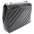 Timeless Borsa a tracolla Chanel Bias Stitch Coco Mark Nero - vista 2