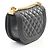 Borsa a Spalla Chanel Boy Small Nero - vista 2