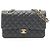 Borsa a tracolla Chanel Matelassé Double Flap Nero