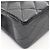 Borsa a tracolla Chanel Matelassé Double Flap Nero - vista 7