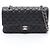 Borsa Chanel Matelassé Double Flap Nero