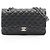 Borsa a tracolla Chanel Matelassé Double Flap Nero