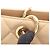 Borsa Tote Chanel Matelassé Grand Shopping Beige - vista 13