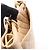 Borsa Tote Chanel Matelassé Grand Shopping Beige - vista 6