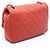 Borsa a Spalla Chanel Matelassé Rosso - vista 2