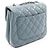 Borsa a tracolla Chanel Matelassé blu - vista 2