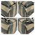 Fendi Pequin Canvas Rucksack Braun Khaki - Ansicht 6