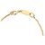 Bracciale charm Chanel Coco Mark placcato oro D'oro - vista 4