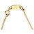 Bracciale charm Chanel Coco Mark placcato oro D'oro - vista 6