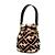 Borsa Fendi Zucca Montresor Mini Nero Beige - vista 2