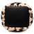 Borsa Fendi Zucca Montresor Mini Nero Beige - vista 3