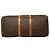 Borsa Boston Louis Vuitton Monogram Keepall 55 Marrone - vista 3
