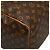 Borsa Boston Louis Vuitton Monogram Keepall 55 Marrone - vista 5