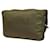 Borsa a tracolla con placca logo Triangle Prada Verde Cachi  - vista 2