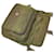 Borsa a tracolla con placca logo Triangle Prada Verde Cachi  - vista 6