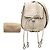 Borsa a Spalla Bottega Veneta Intrecciato Bianco Crudo - vista 7