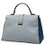 Borsa a mano Piazza Top Handle Bottega Veneta Blu - vista 2