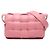 Borsa a tracolla e a spalla Bottega Veneta Maxi Intrecciato Padded Cassette Rosa