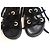 Gianvito Rossi Ibiza Black Suede Gladiator Sandals - view 4